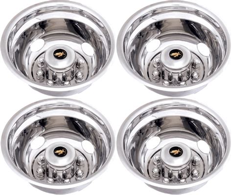 stainless steel 16 hubcaps